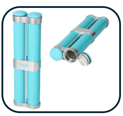 Angelo Double Tube Case Blue